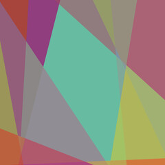 Obraz premium Abstract computational color Polygones background illustration