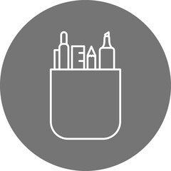 Stationery Icon Design