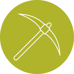 Pickaxe Icon Design