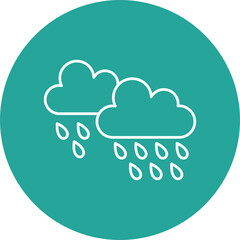 Raining Icon Design