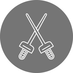 Fencing Icon Design