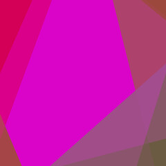 Fototapeta premium Abstract computational color Polygones background illustration