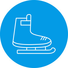 Ice Skate Icon Design