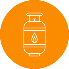 Gas Cylinder Icon Design