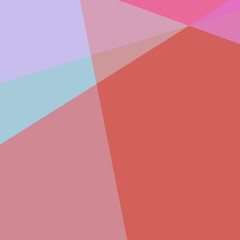 Abstract computational color Polygones background illustration