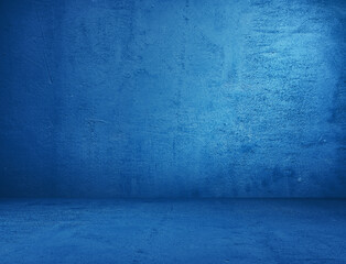 blue concrete background