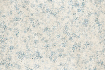 snowflakes on paper texture