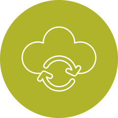 Cloud Picture Icon Design