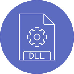 DLL File Format Icon Design