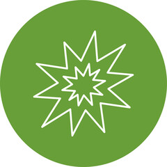 Obraz premium Explosion Icon Design