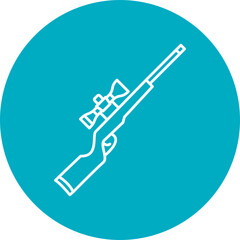 Sniper Icon Design