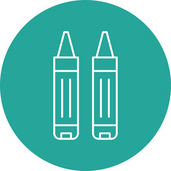 Crayons Icon Design
