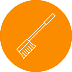 Cleaning Brush Icon Design