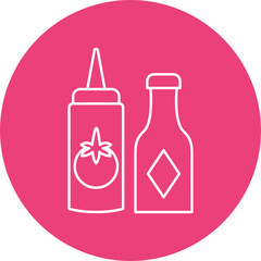 Condiments Icon Design
