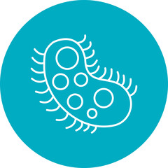 Bacteria Icon Design