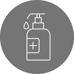 Hand Sanitizer Icon Design
