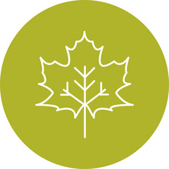 Maple Leaf Icon Design