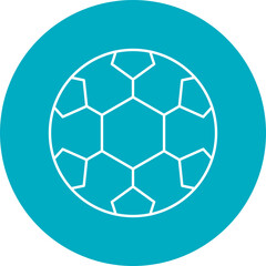 Fototapeta premium Football Icon Design