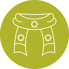 Scarf Icon Design