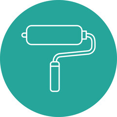 Paint Roller Icon Design