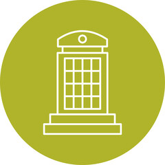 Phone Booth Icon Design