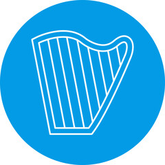 Harp Icon Design