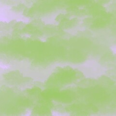 Fototapeta na wymiar Abstract green and violet clouds background