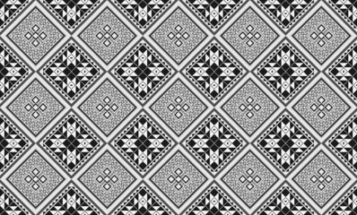 Abstract repeat backdrop. Design for prints, textile, decor, fabric. Raster copy monochrome seamless pattern