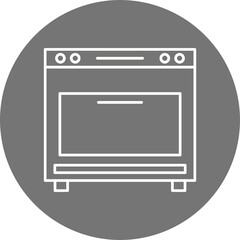 Oven Icon Design