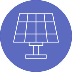 Solar Panel Icon Design