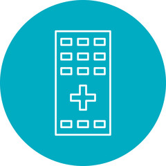 Fototapeta premium Remote Control Icon Design