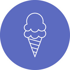 Ice Cream Icon Design