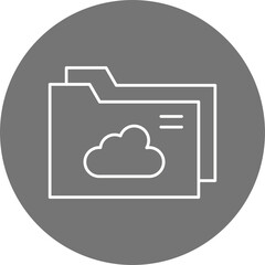 Cloud Sharing Icon Design