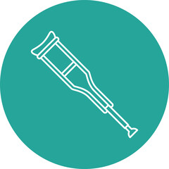 Crutch Icon Design
