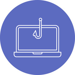 Obraz premium Phishing Icon Design