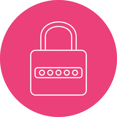 Obraz premium Password Icon Design