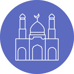 Mosque Icon Design