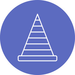 Traffic Cone Icon Design