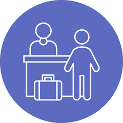 Check In Icon Design