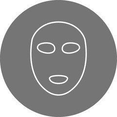 Face Mask Icon Design
