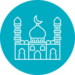 Mosque Icon Design