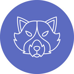 Raccoon Icon Design