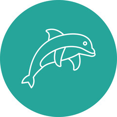 Dolphin Icon Design