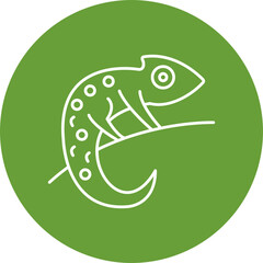 Chameleon Icon Design