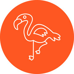 Flamingo Icon Design