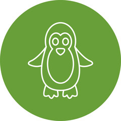 Obraz premium Penguin Icon Design