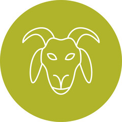 Goat Icon Design