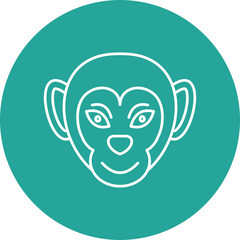 Monkey Icon Design