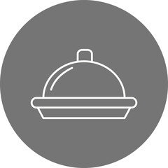 Food Tray Icon Design