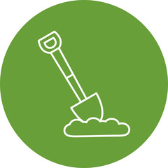 Shovel Icon Design